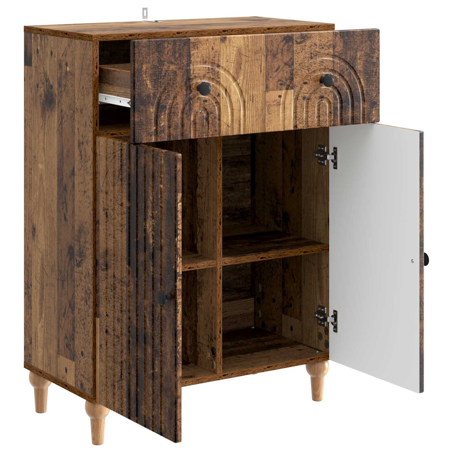 Sideboard Altholz 66 x 34,5 x 90 cm Holzwerkstoff