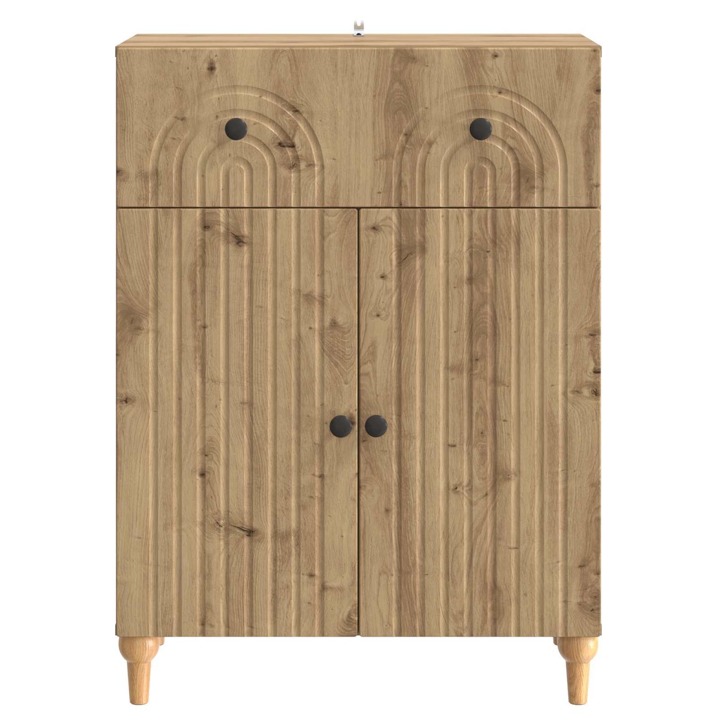 Sideboard Artisan-Eiche 66 x 34,5 x 90 cm Holzwerkstoff