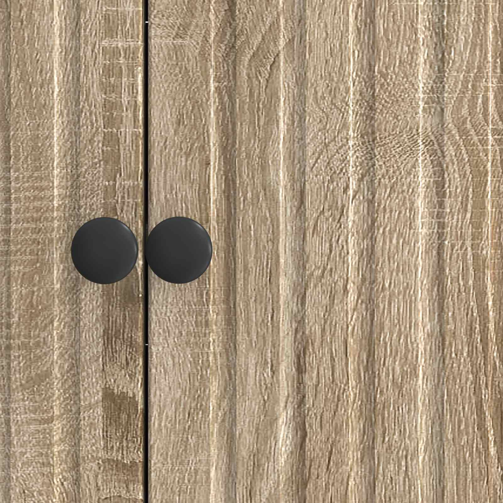 Sideboard Sonoma-Eiche 89 x 34,5 x 80 cm Holzwerkstoff