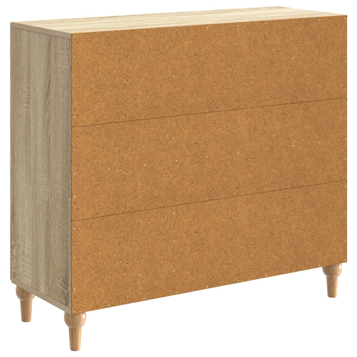Sideboard Sonoma-Eiche 89 x 34,5 x 80 cm Holzwerkstoff