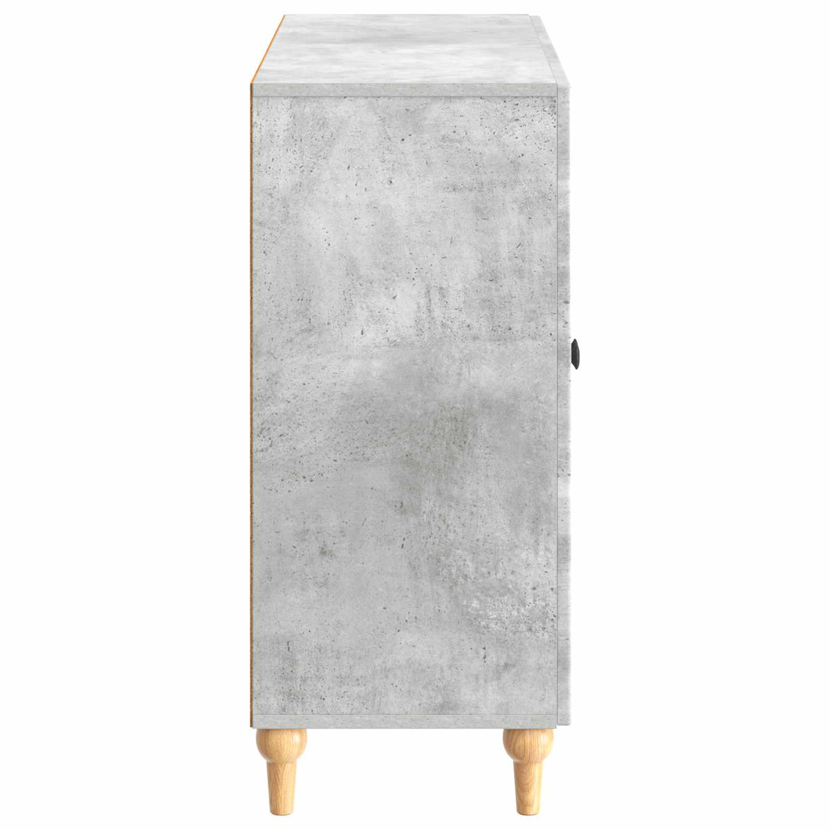 Sideboard Betongrau 89 x 34,5 x 80 cm Holzwerkstoff
