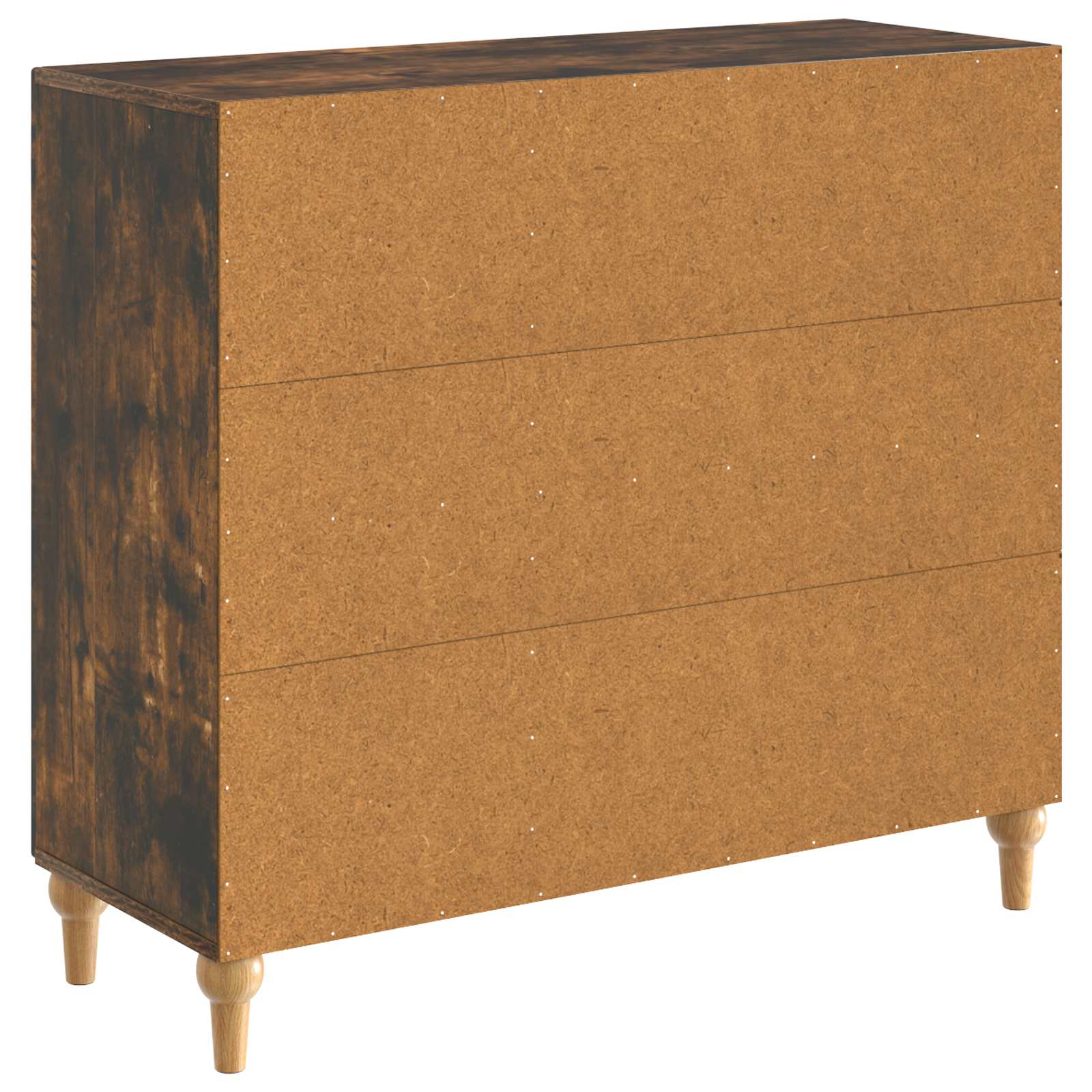 Sideboard Räuchereiche 89 x 34,5 x 80 cm Holzwerkstoff