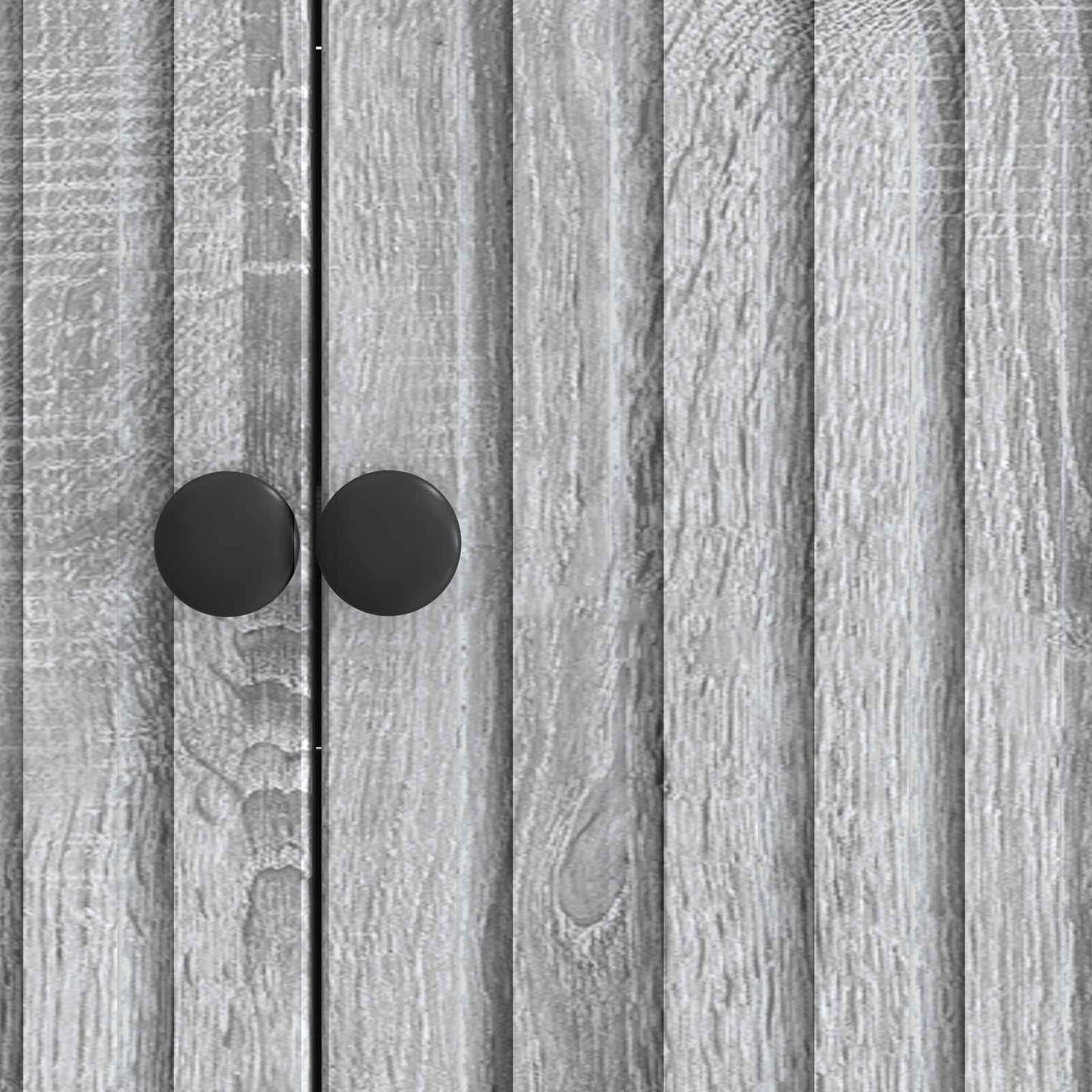 Sideboard Sonoma-Grau 89 x 34,5 x 80 cm Holzwerkstoff