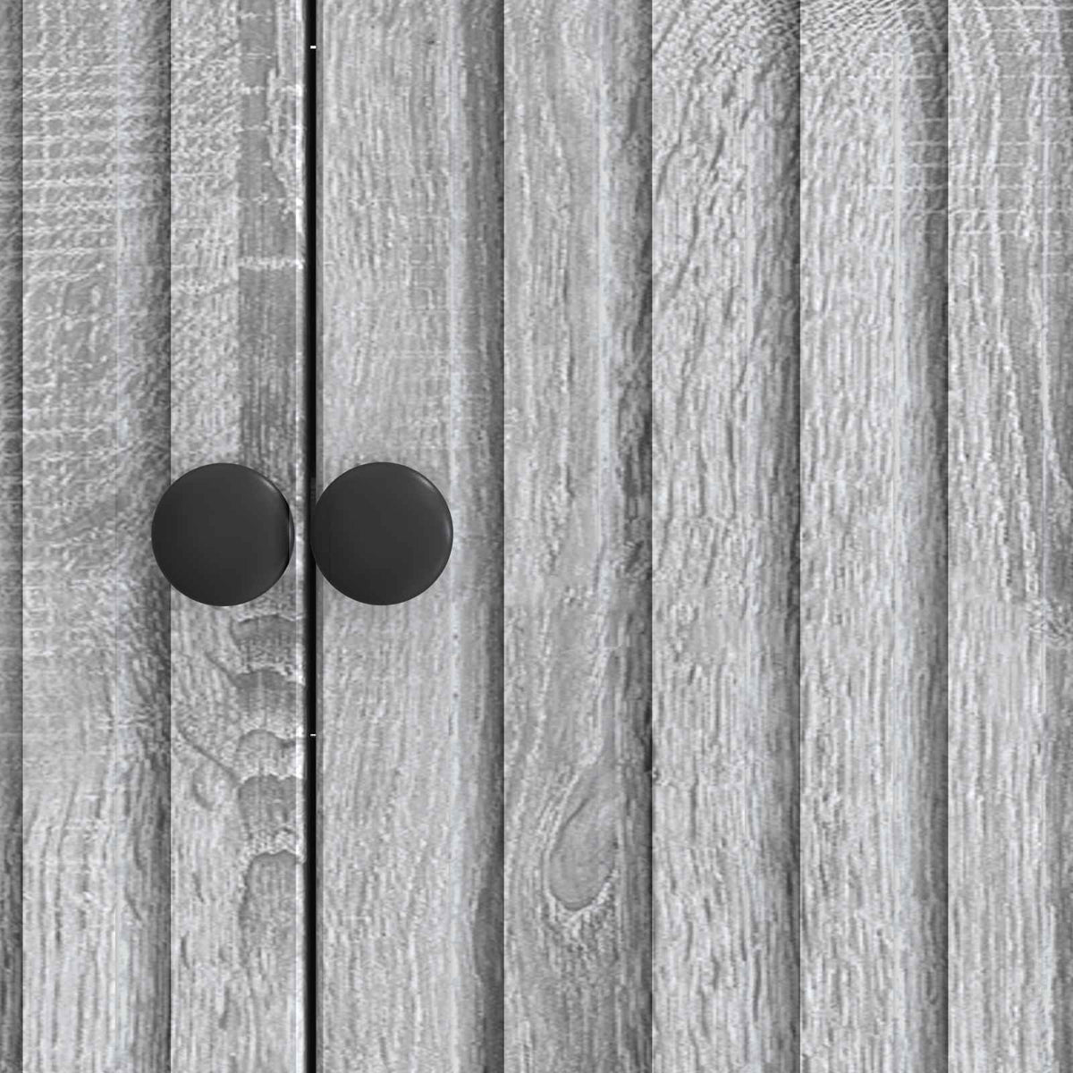 Sideboard Sonoma-Grau 89 x 34,5 x 80 cm Holzwerkstoff