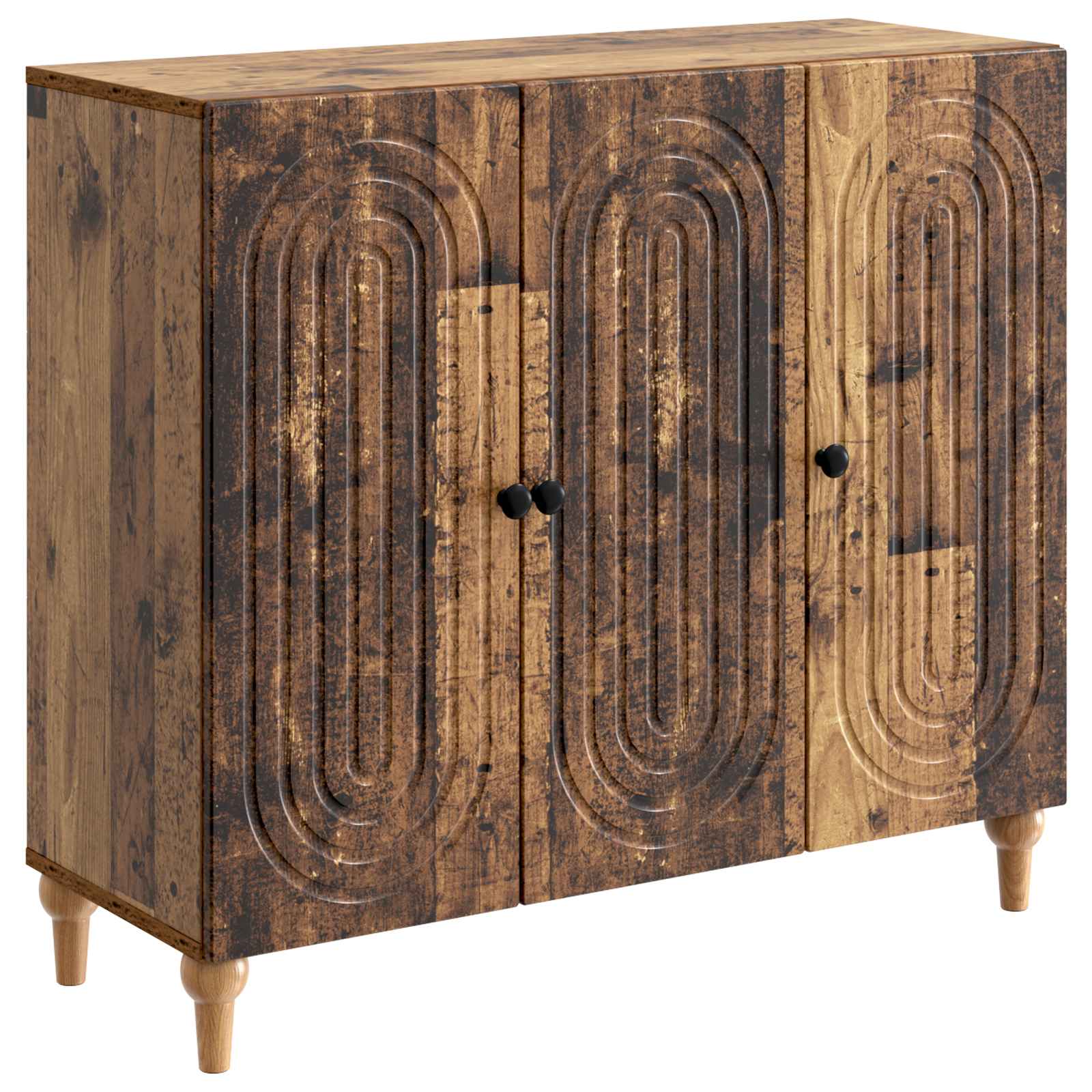 Sideboard Altholz 89 x 34,5 x 80 cm Holzwerkstoff
