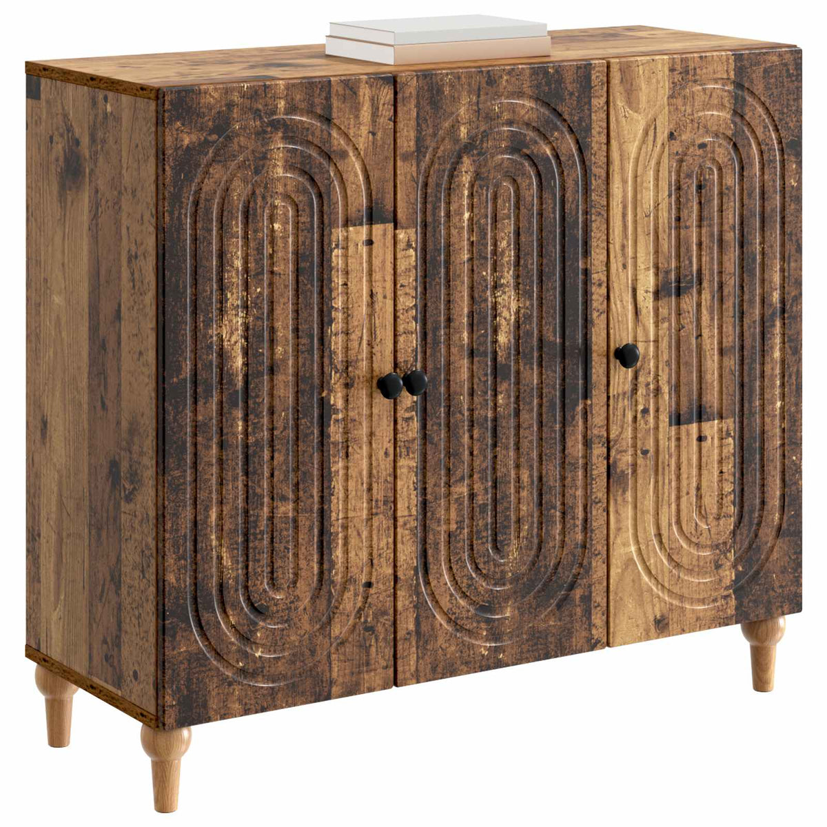 Sideboard Altholz 89 x 34,5 x 80 cm Holzwerkstoff