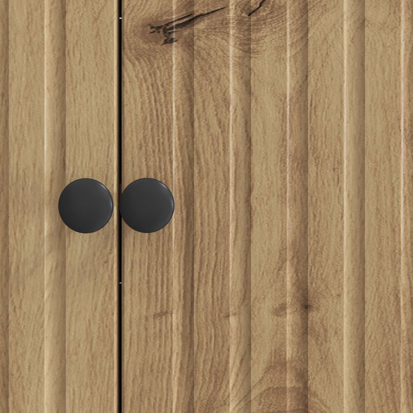 Sideboard Artisan-Eiche 89 x 34,5 x 80 cm Holzwerkstoff