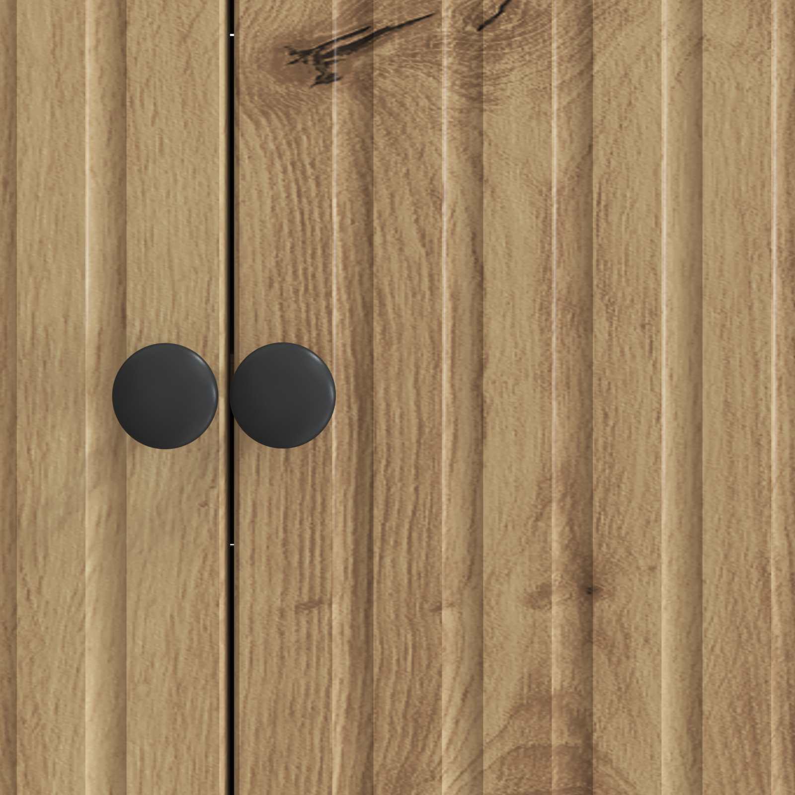 Sideboard Artisan-Eiche 89 x 34,5 x 80 cm Holzwerkstoff