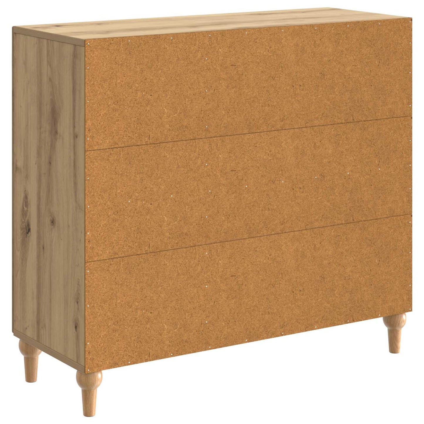Sideboard Artisan-Eiche 89 x 34,5 x 80 cm Holzwerkstoff