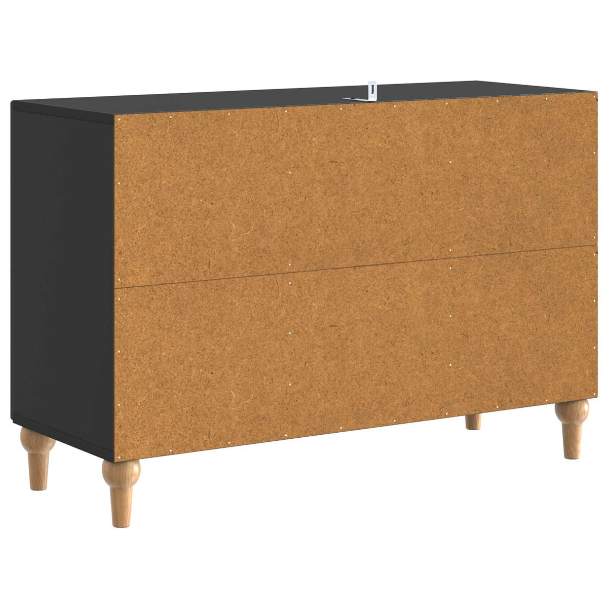 TV-Schränk Schwarz 89 x 34,5 x 60 cm Holzwerkstoff