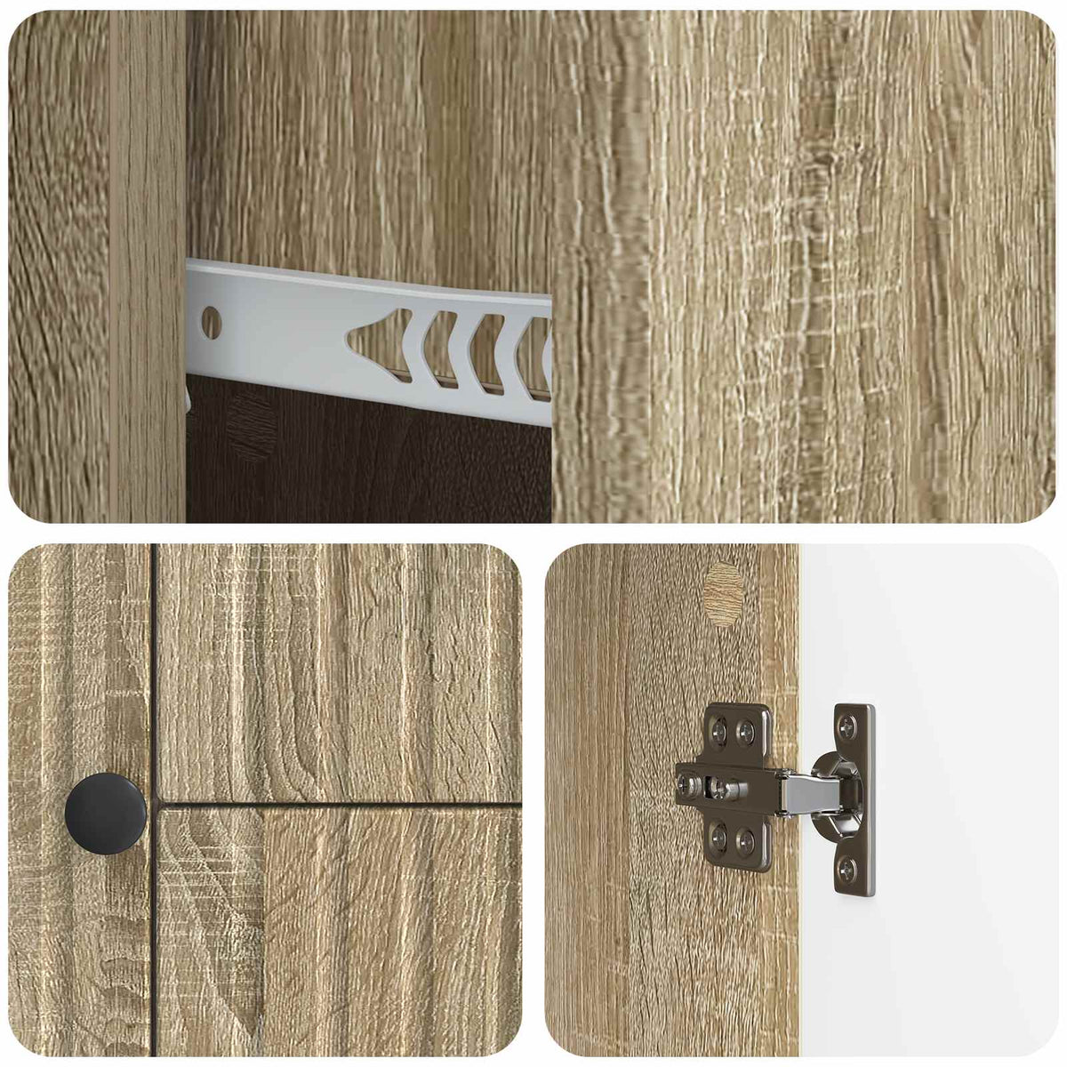TV-Schränk Sonoma-Eiche 89 x 34,5 x 60 cm Holzwerkstoff