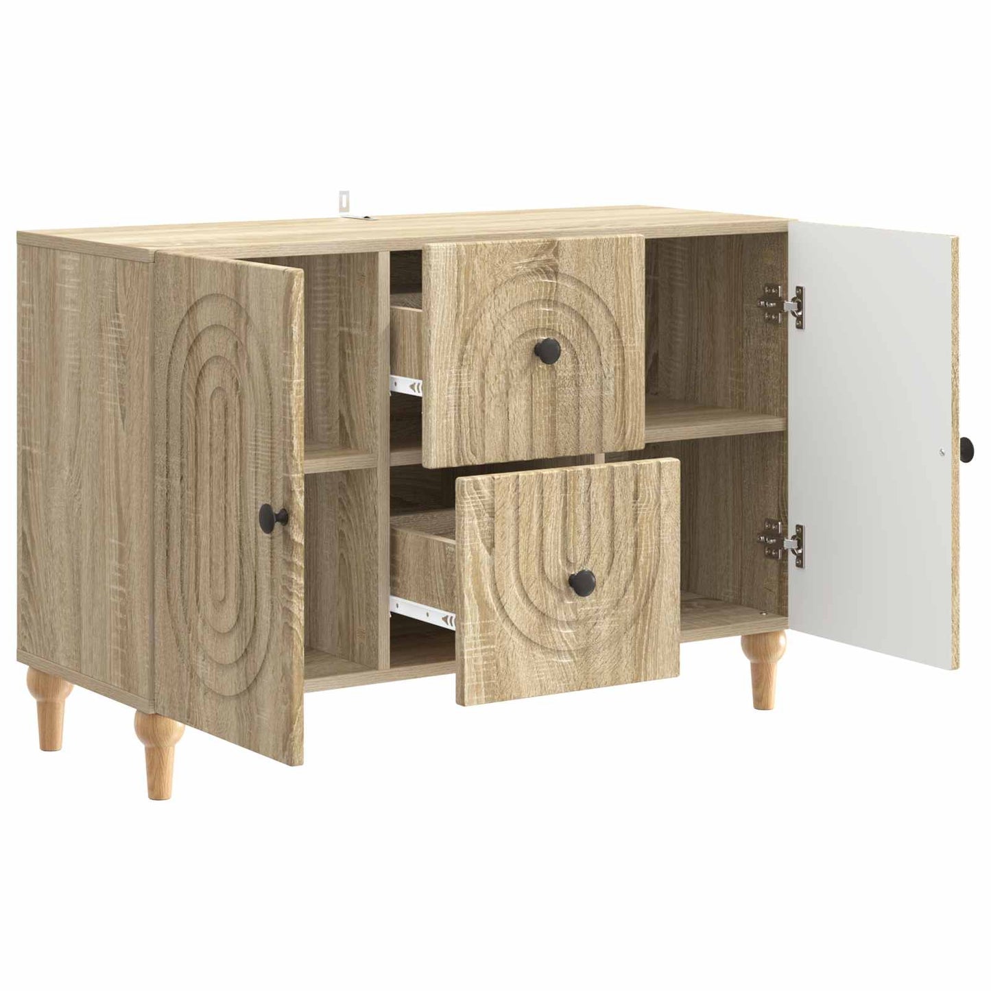 TV-Schränk Sonoma-Eiche 89 x 34,5 x 60 cm Holzwerkstoff