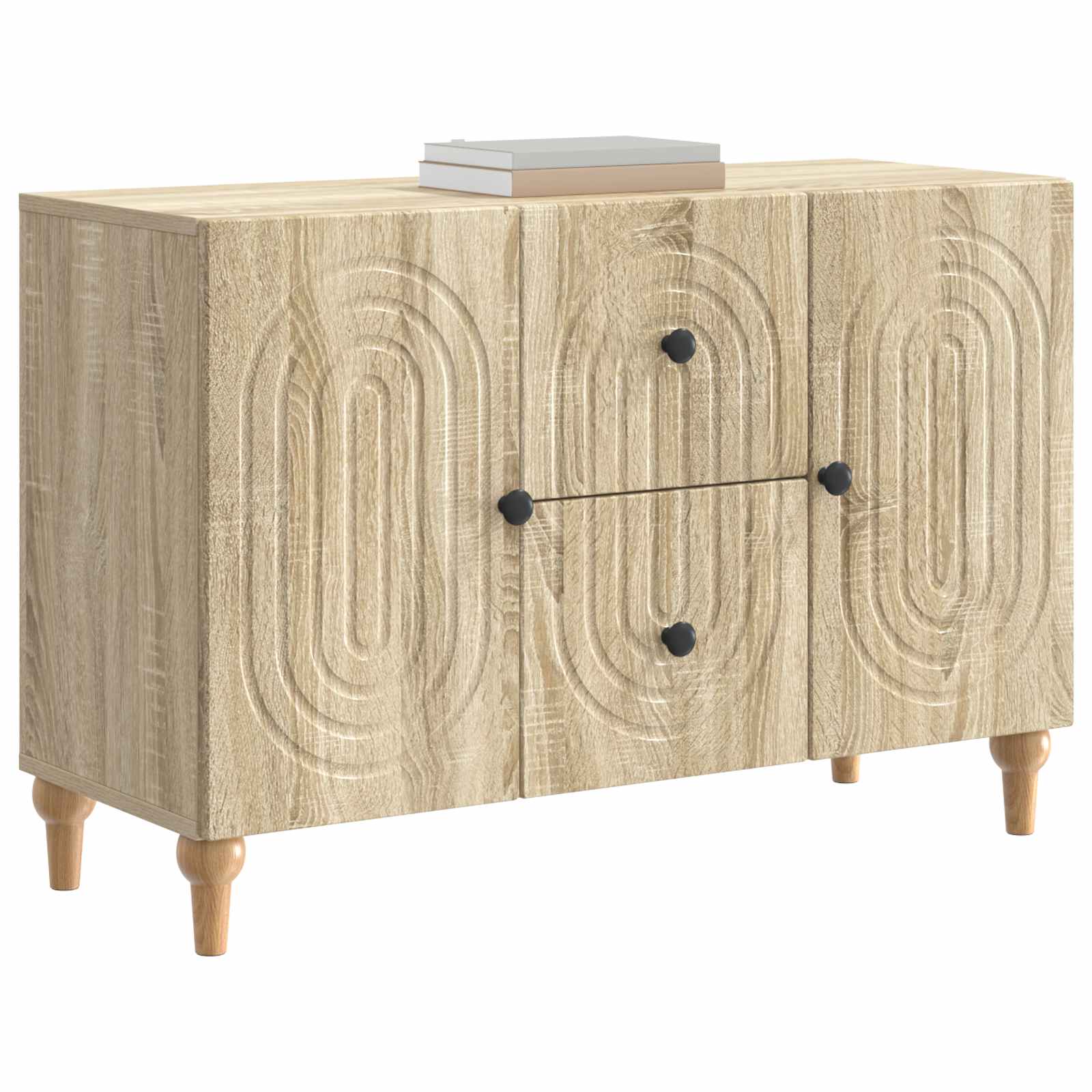 TV-Schränk Sonoma-Eiche 89 x 34,5 x 60 cm Holzwerkstoff