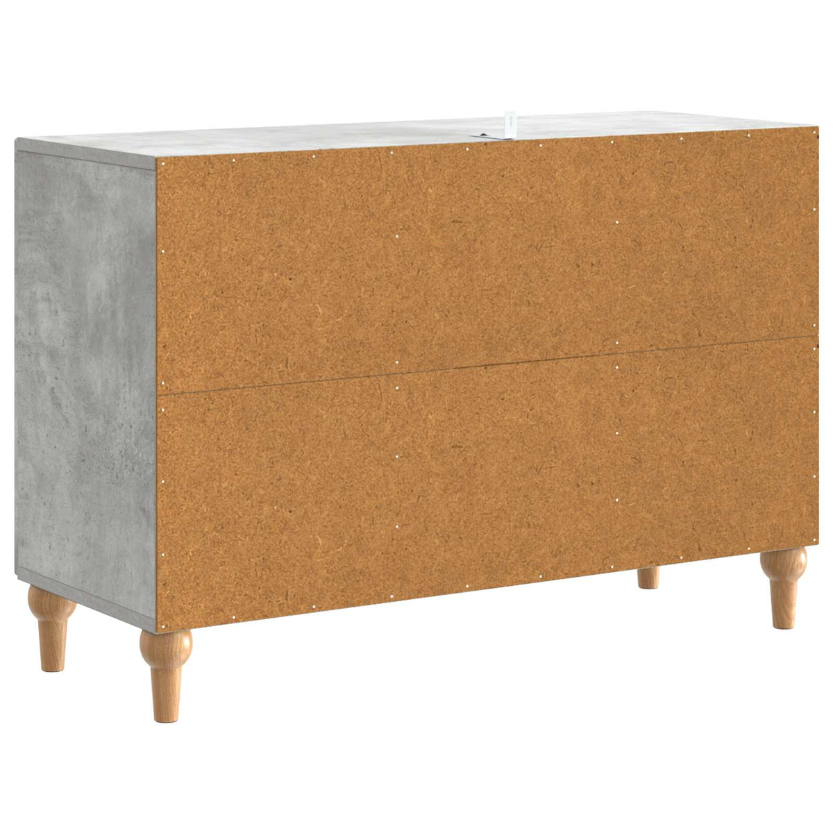 TV-Schränk Betongrau 89 x 34,5 x 60 cm Holzwerkstoff