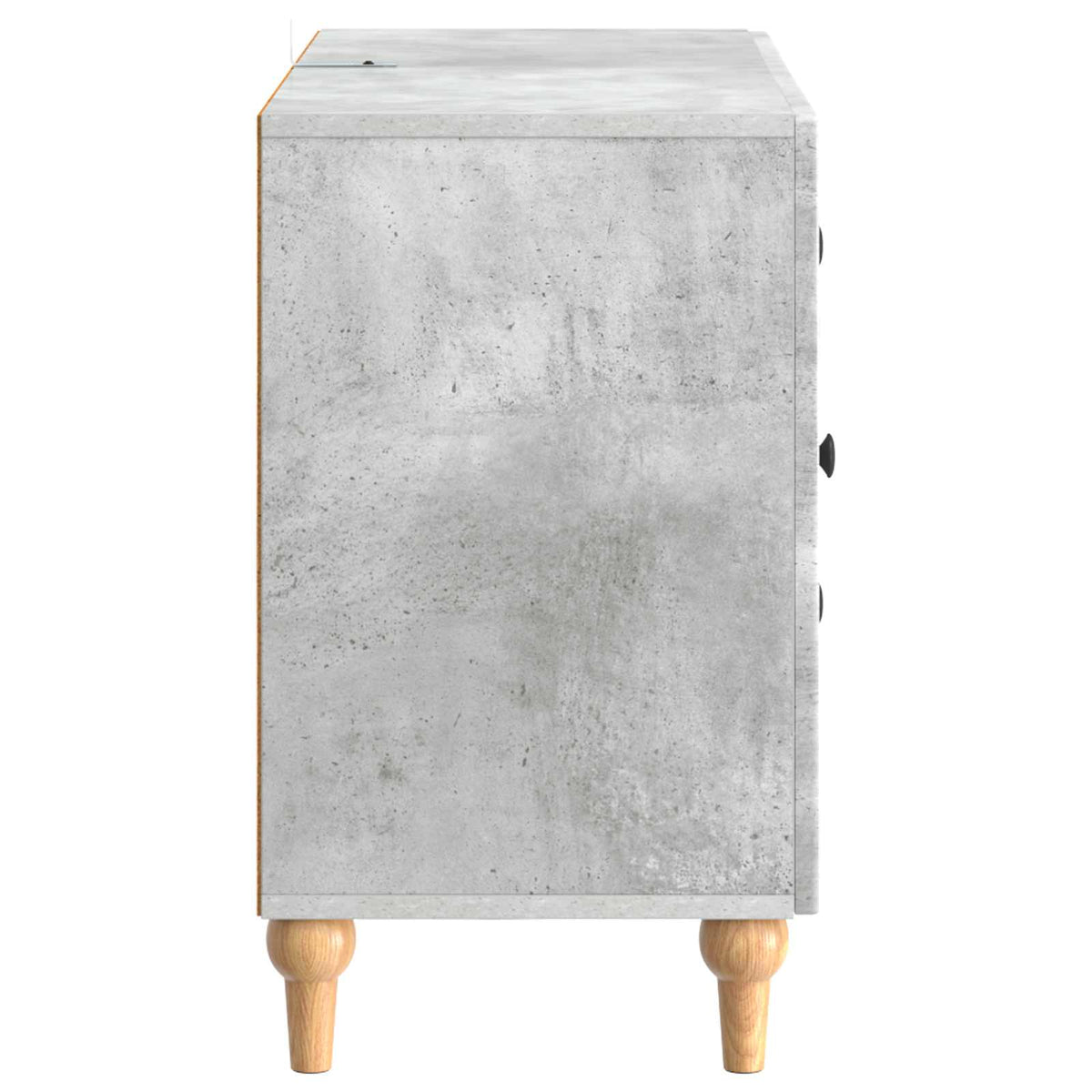 TV-Schränk Betongrau 89 x 34,5 x 60 cm Holzwerkstoff