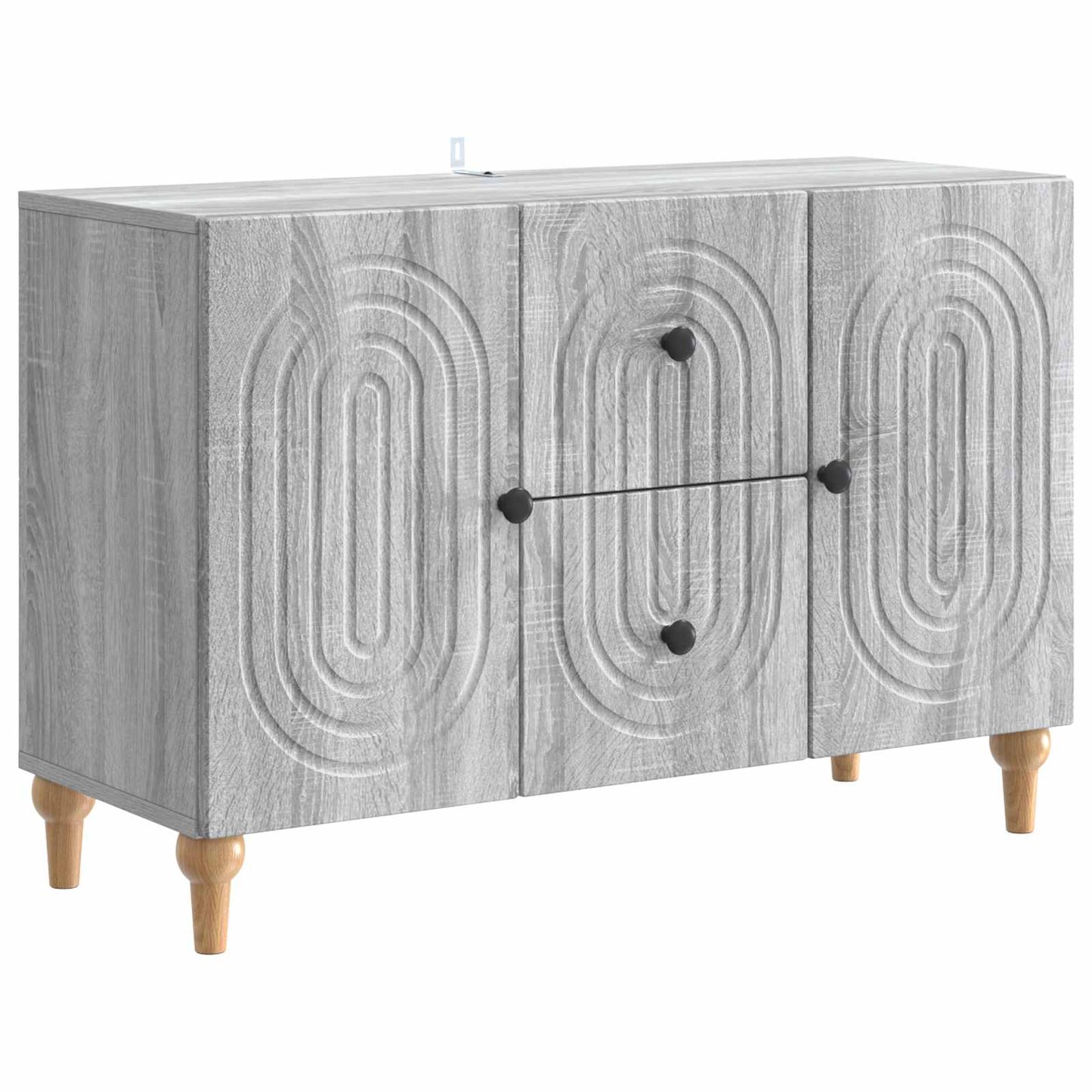 TV-Schränk Graues Sonoma 89 x 34,5 x 60 cm Holzwerkstoff
