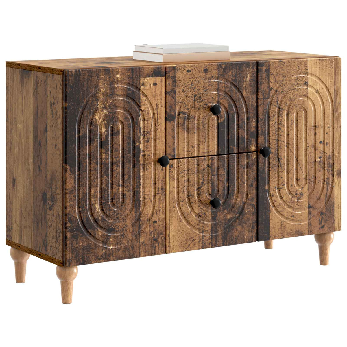 TV-Schränk Altholz 89 x 34,5 x 60 cm Holzwerkstoff