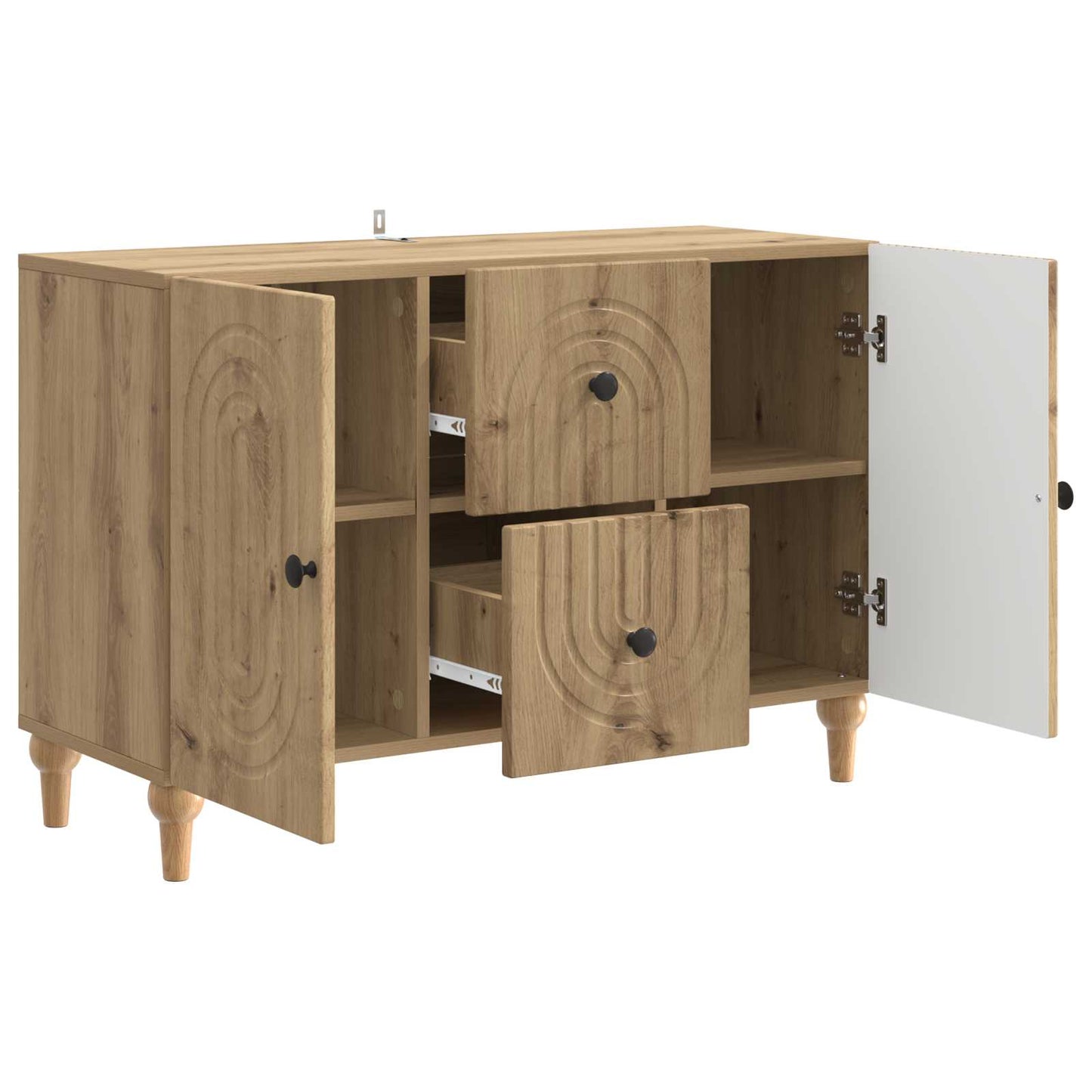 TV-Schränk Artisan-Eiche 89 x 34,5 x 60 cm Holzwerkstoff