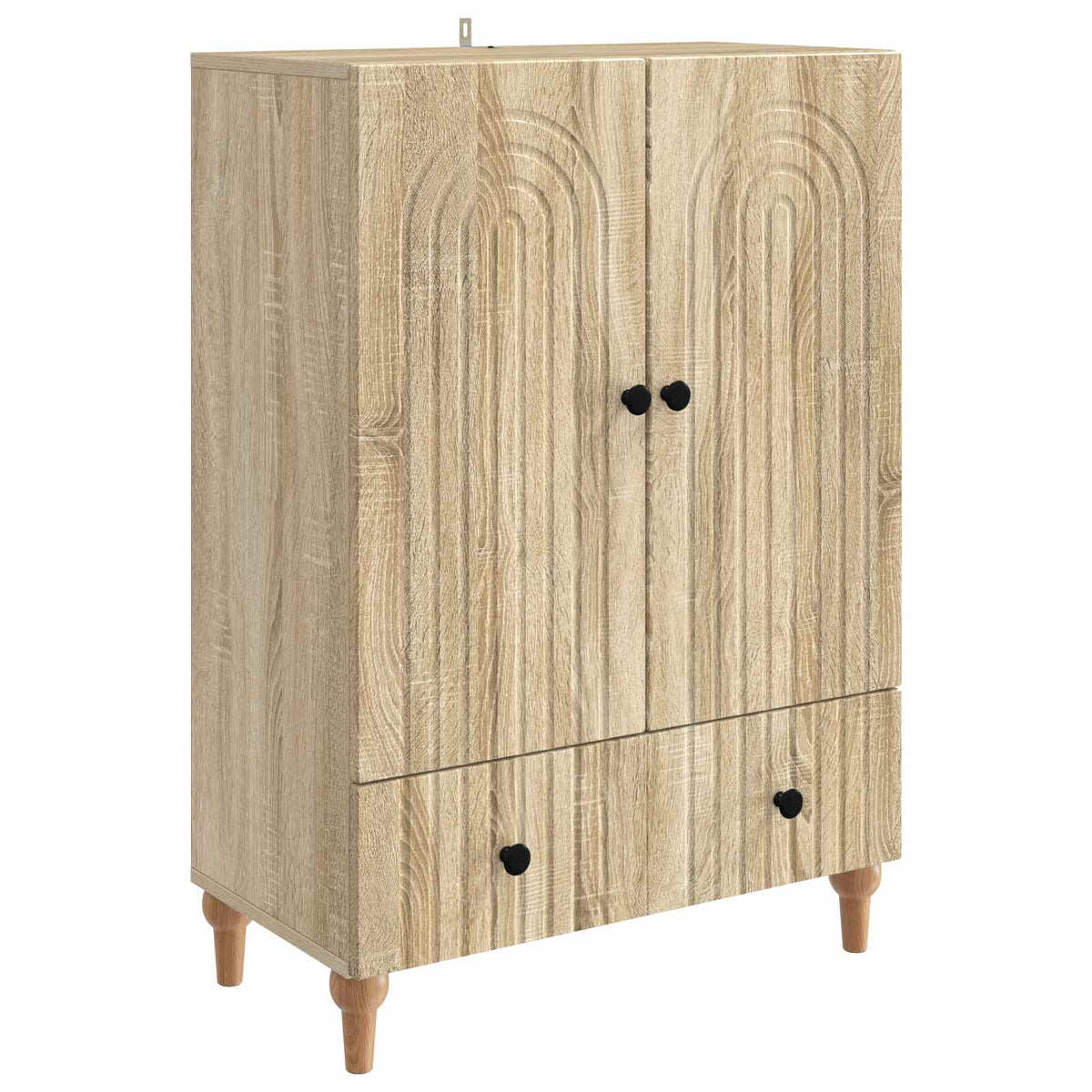 Sideboard Sonoma-Eiche 66 x 34,5 x 95 cm Holzwerkstoff