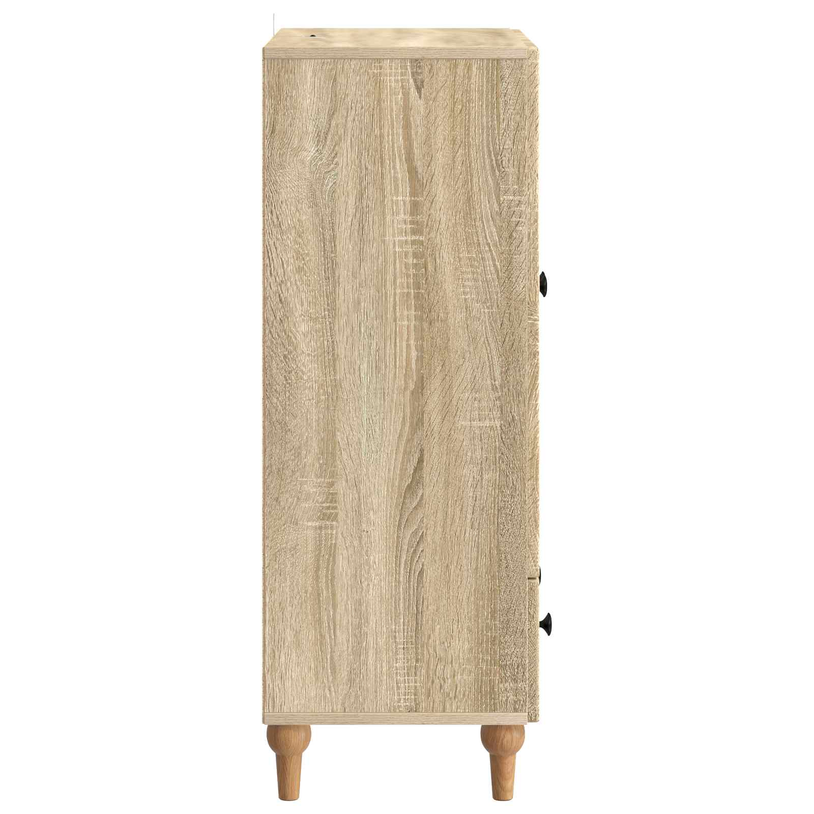 Sideboard Sonoma-Eiche 66 x 34,5 x 95 cm Holzwerkstoff