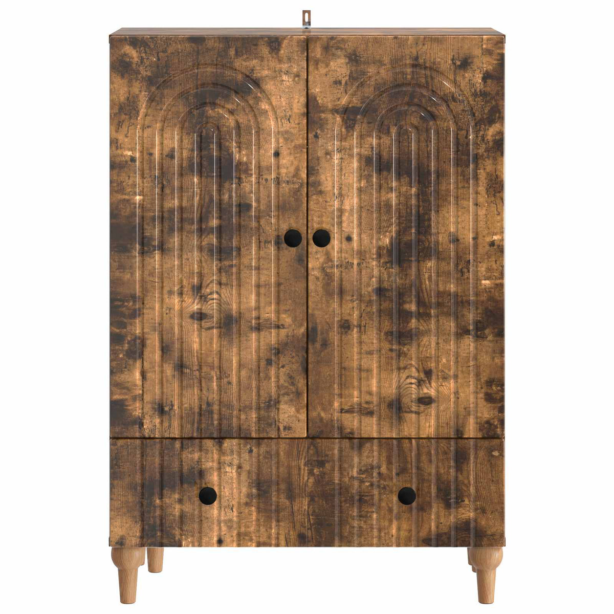 Sideboard Räuchereiche 66 x 34,5 x 95 cm Holzwerkstoff
