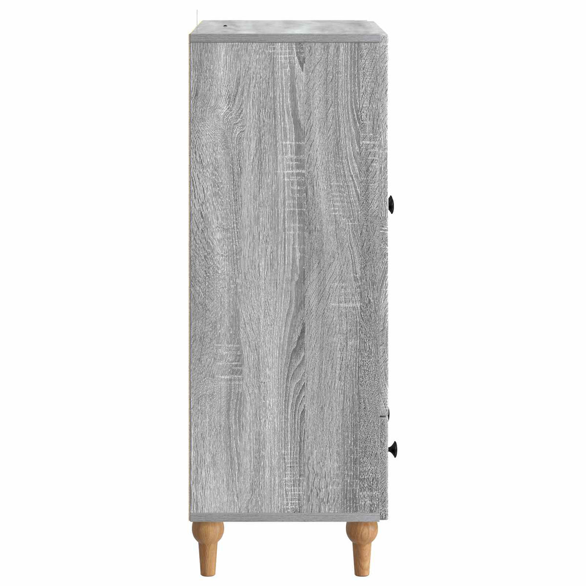 Sideboard Sonoma-Grau 66 x 34,5 x 95 cm Holzwerkstoff