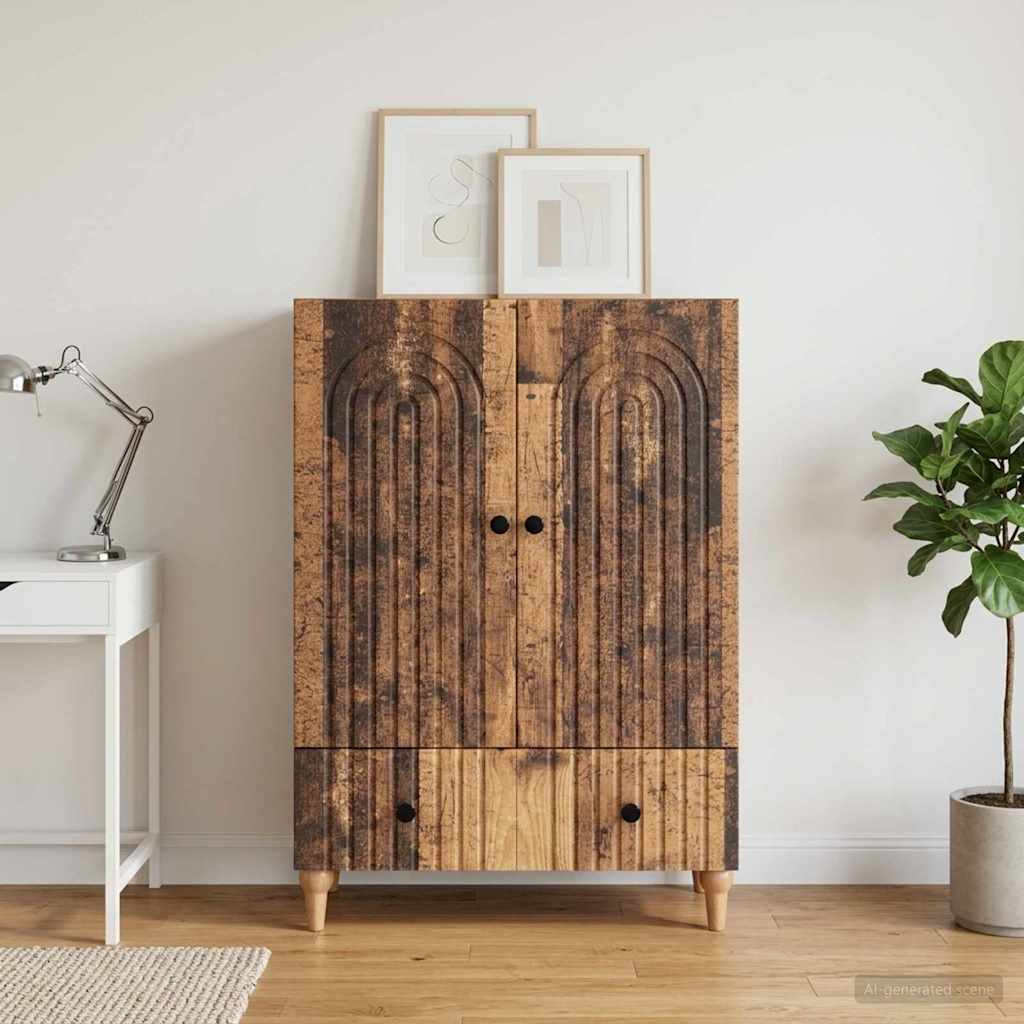 Sideboard Altholz 66 x 34,5 x 95 cm Holzwerkstoff