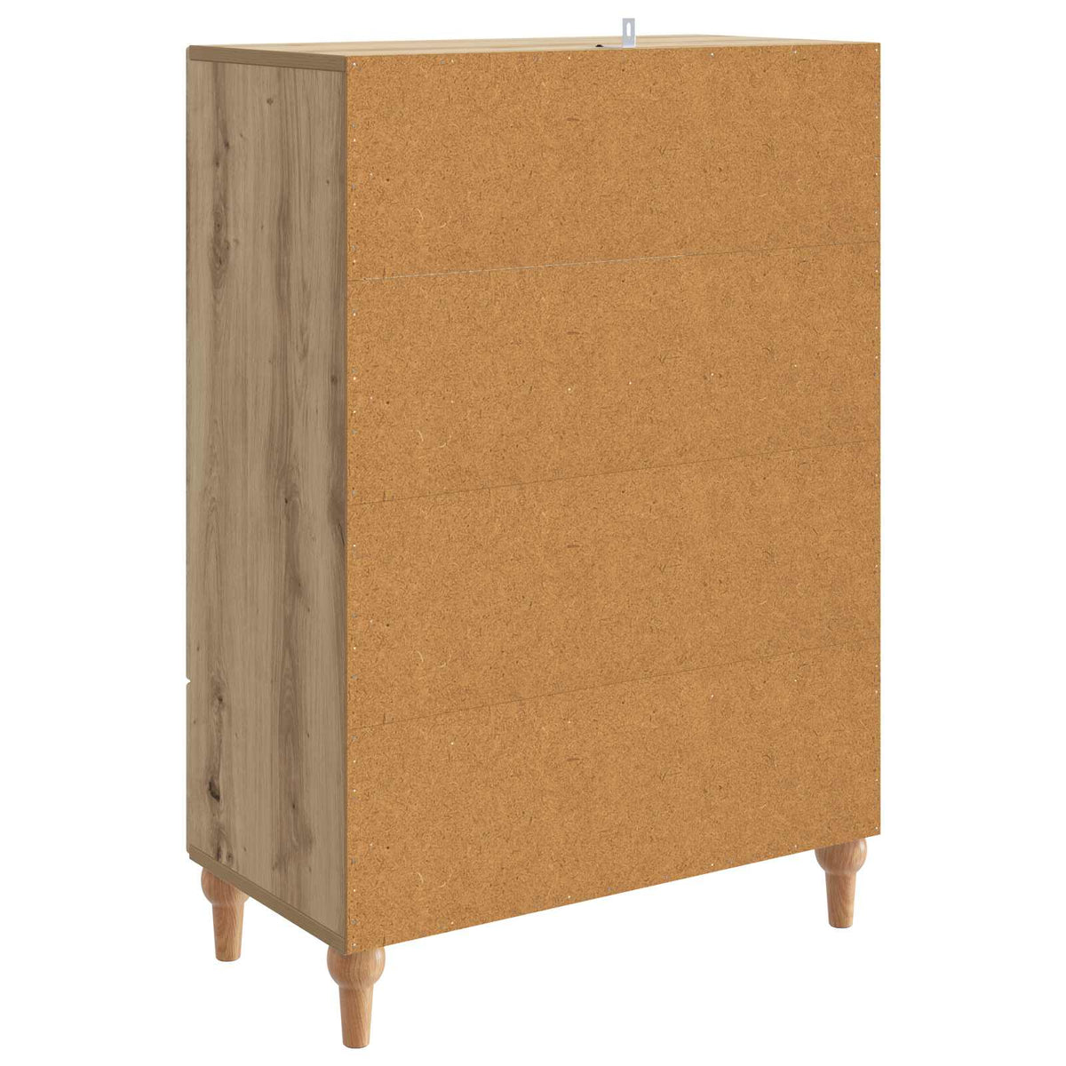 Sideboard Artisan-Eiche 66 x 34,5 x 95 cm Holzwerkstoff