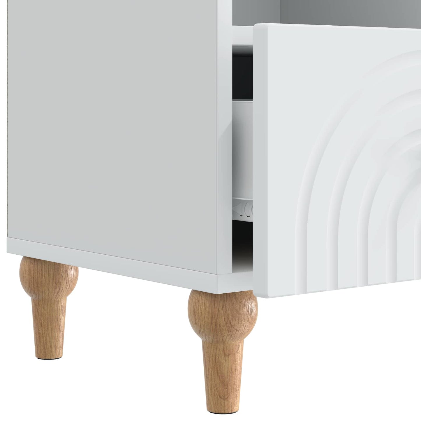 TV-Schränk Weiß 102 x 34,5 x 50 cm Holzwerkstoff