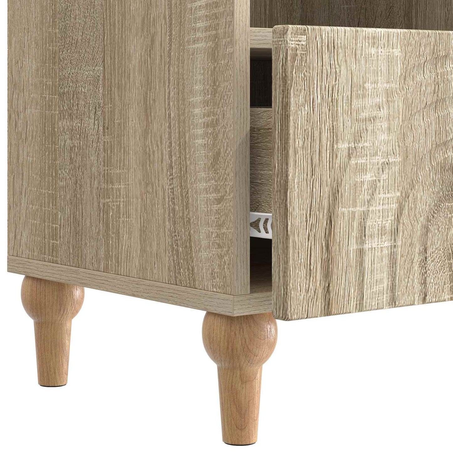 TV-Schränk 102 x 34,5 x 50 cm Sonoma-Eiche Holzwerkstoff