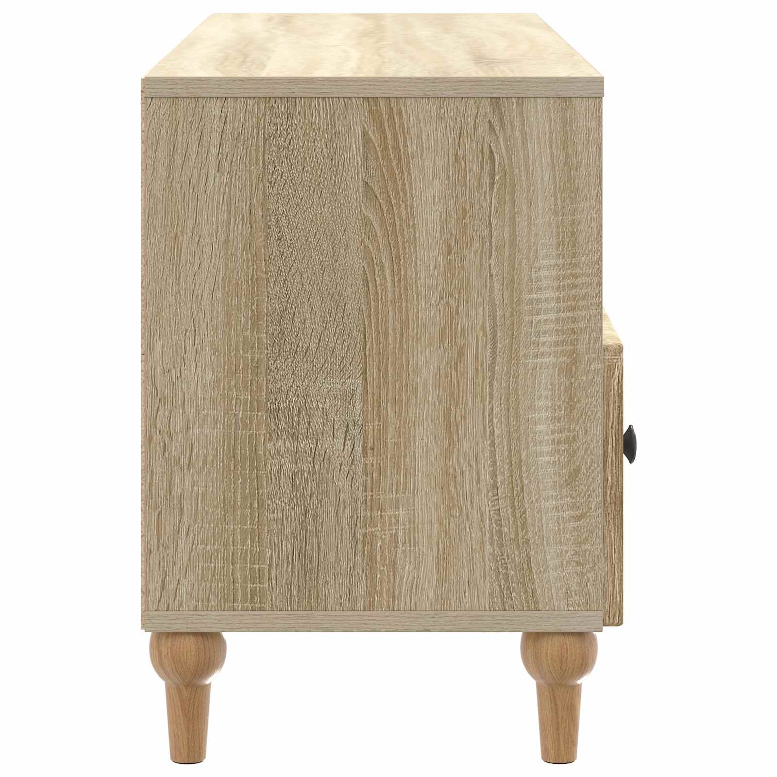 TV-Schränk 102 x 34,5 x 50 cm Sonoma-Eiche Holzwerkstoff