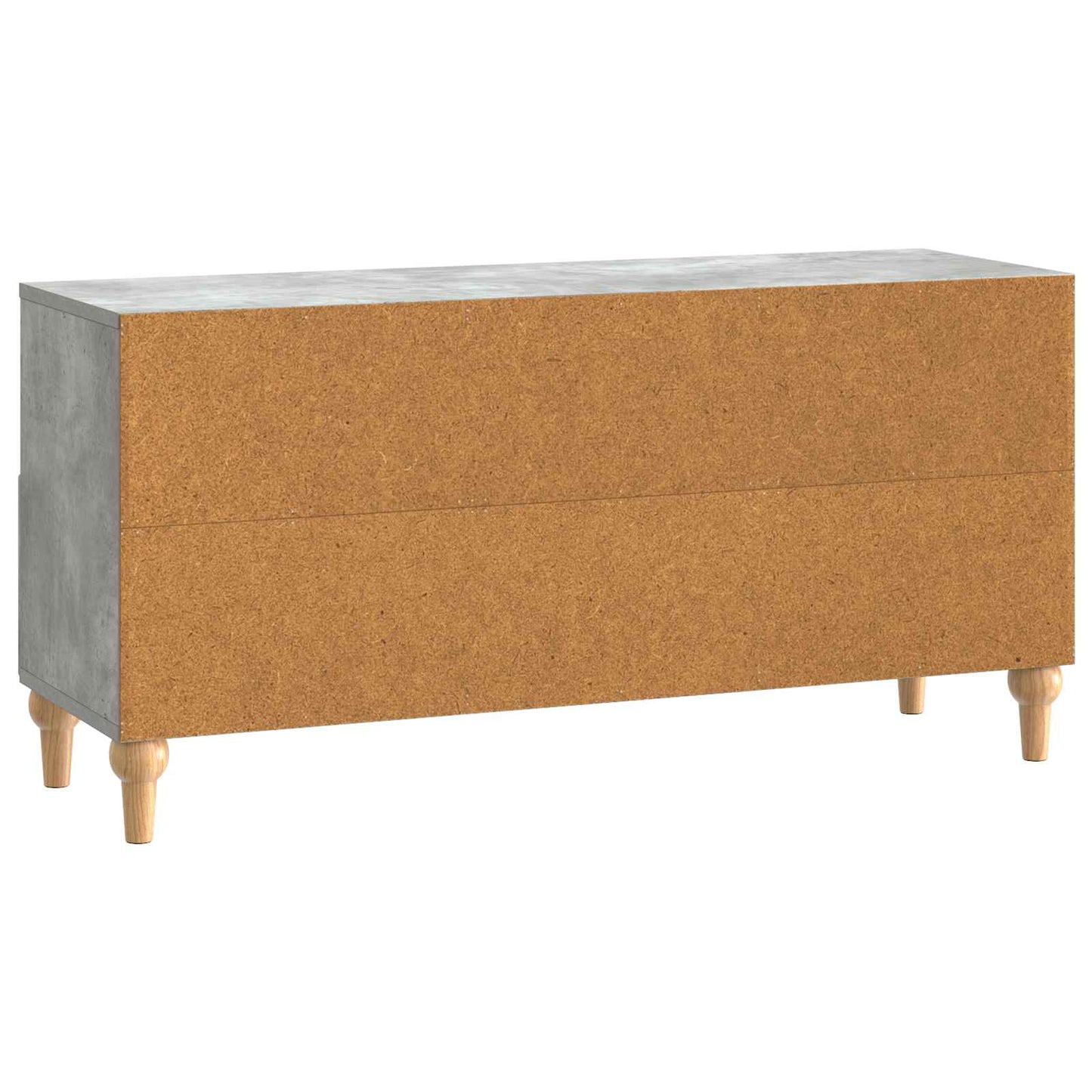 TV-Schränk 102 x 34,5 x 50 cm Betongrau Holzwerkstoff