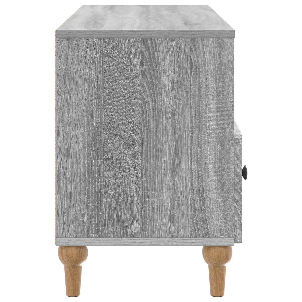 TV-Schränk 102 x 34,5 x 50 cm Sonoma-Grau Holzwerkstoff