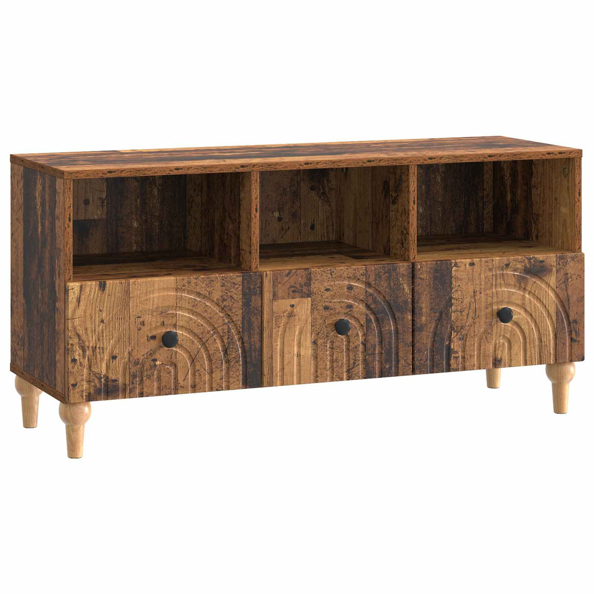 TV-Schränk 102 x 34,5 x 50 cm Altholz Holzwerkstoff