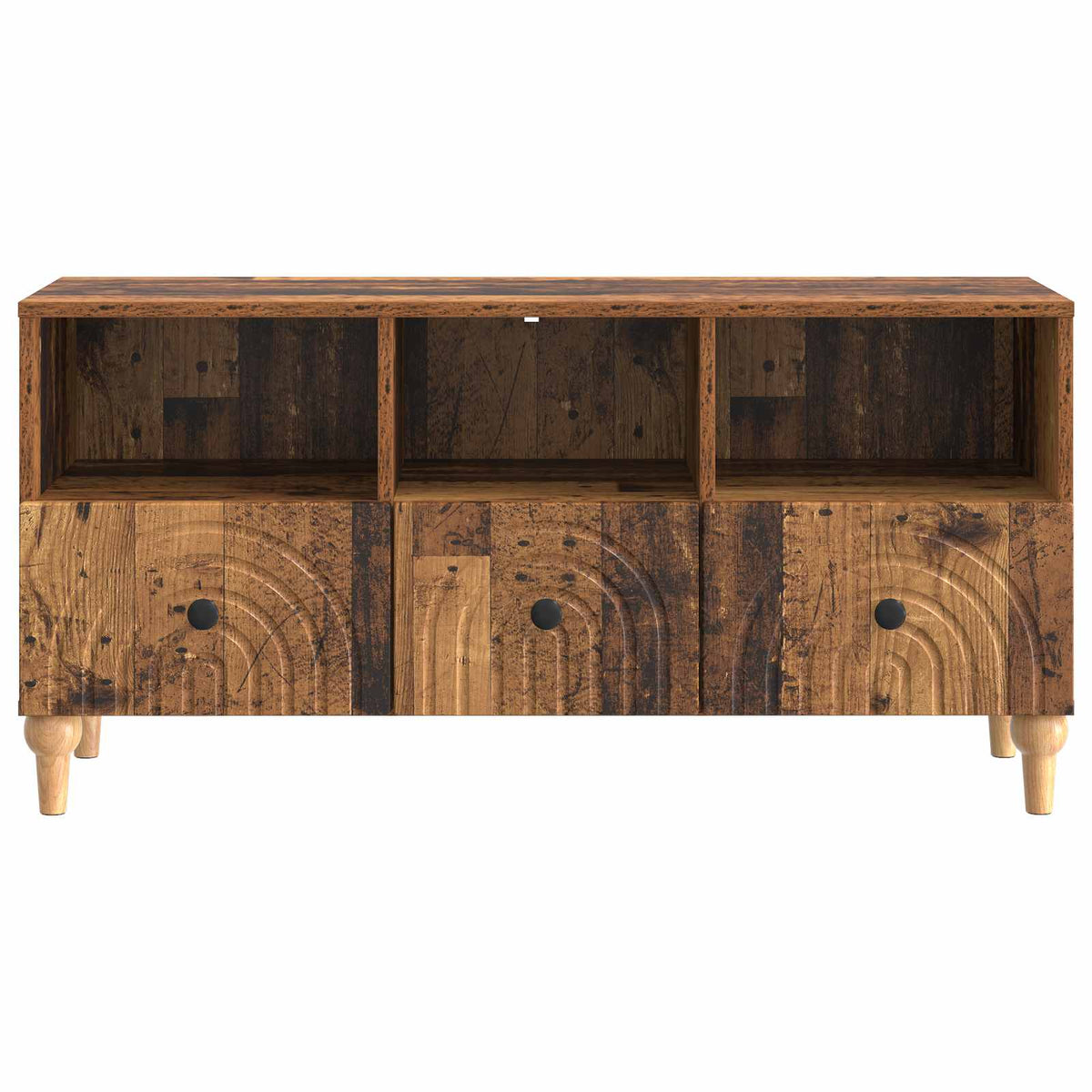 TV-Schränk 102 x 34,5 x 50 cm Altholz Holzwerkstoff