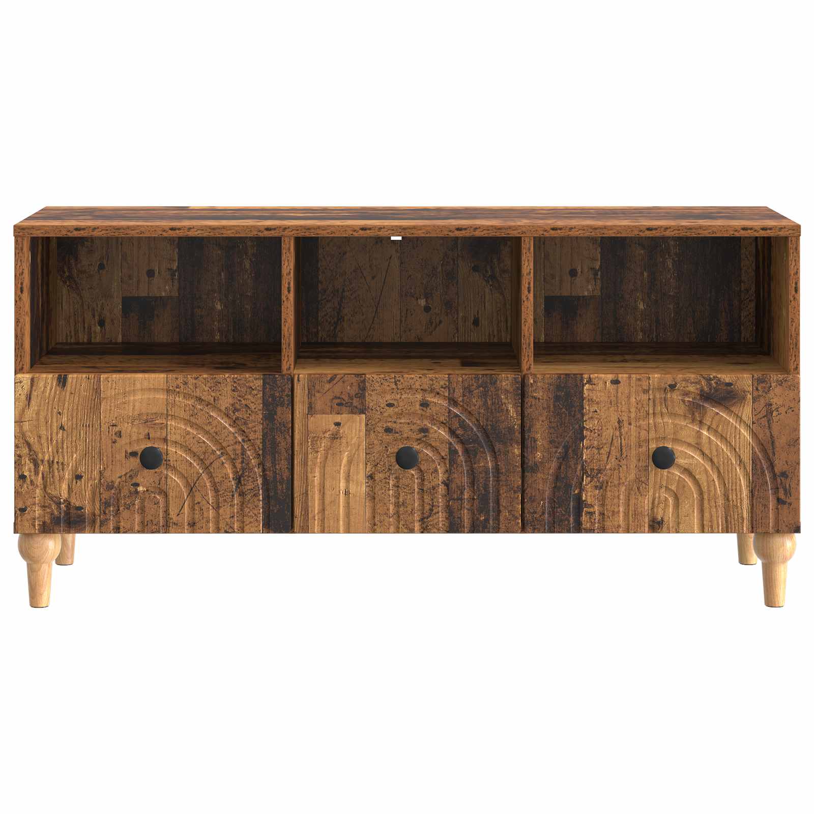 TV-Schränk 102 x 34,5 x 50 cm Altholz Holzwerkstoff