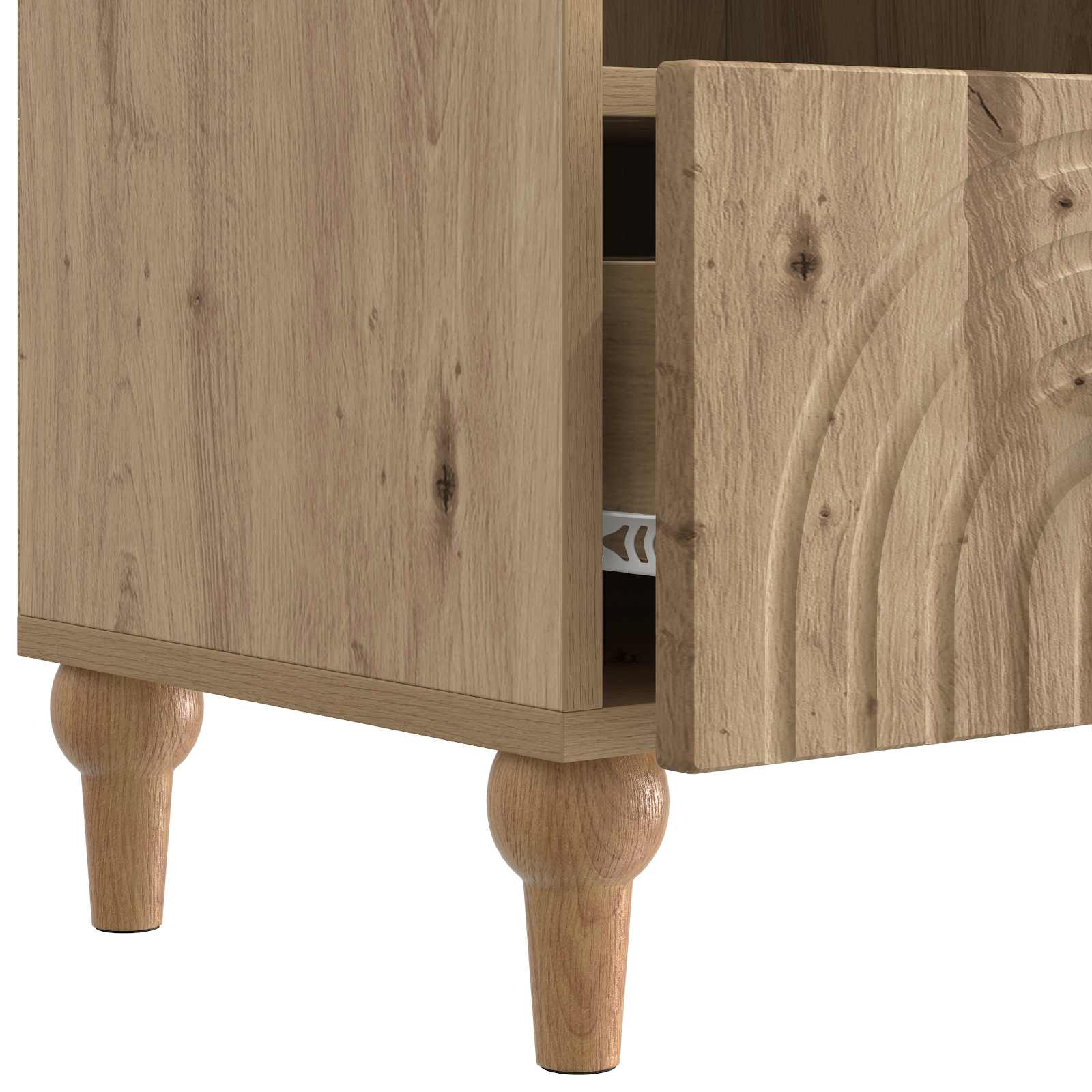 TV-Schränk 102 x 34,5 x 50 cm Artisan-Eiche Holzwerkstoff