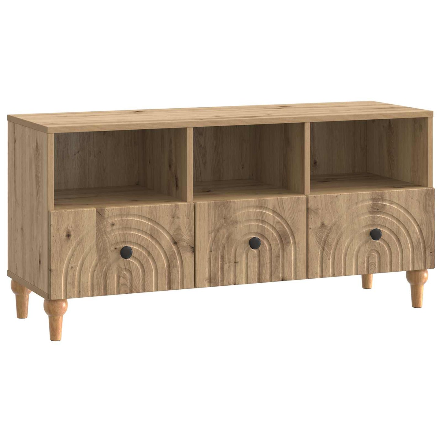 TV-Schränk 102 x 34,5 x 50 cm Artisan-Eiche Holzwerkstoff