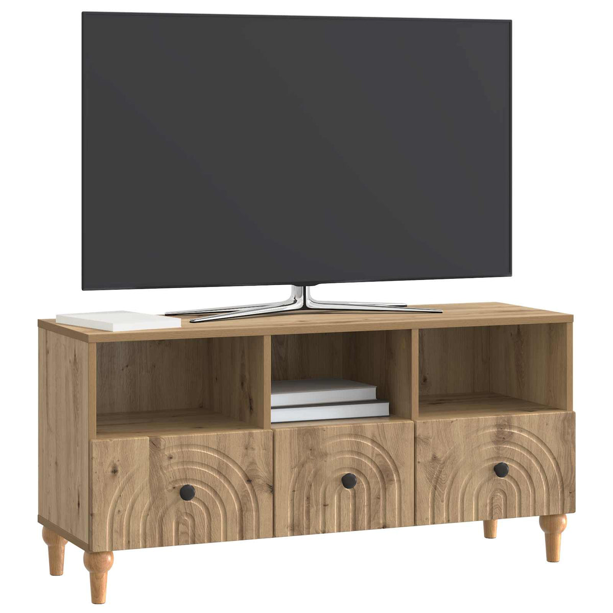 TV-Schränk 102 x 34,5 x 50 cm Artisan-Eiche Holzwerkstoff