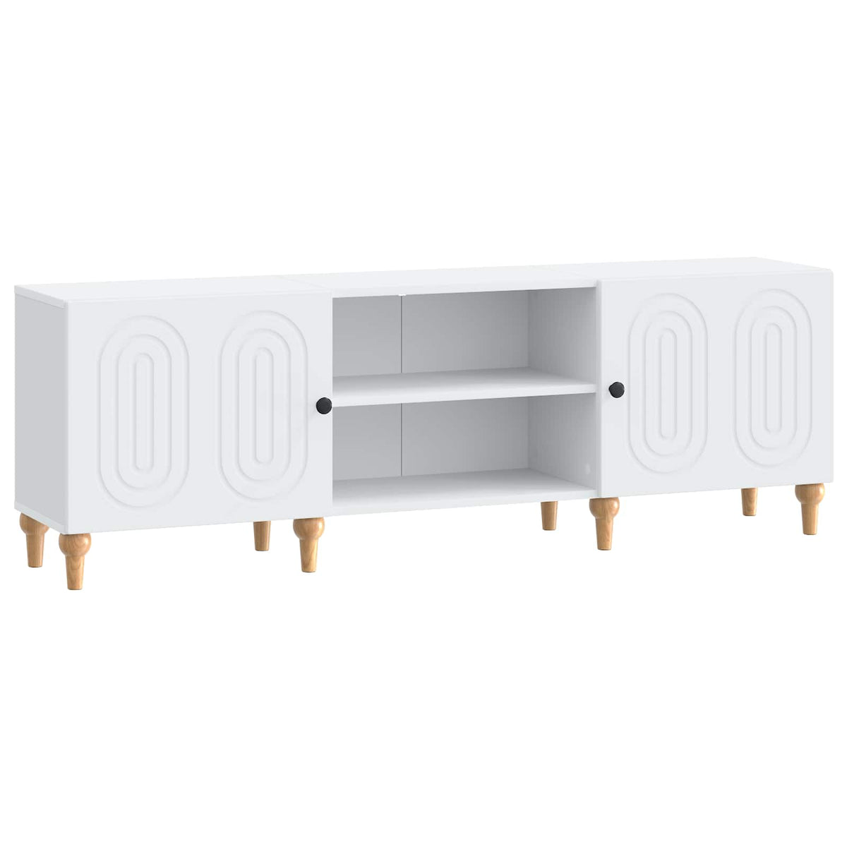 TV-Schränk Weiß 150 x 31 x 50 cm Holzwerkstoff