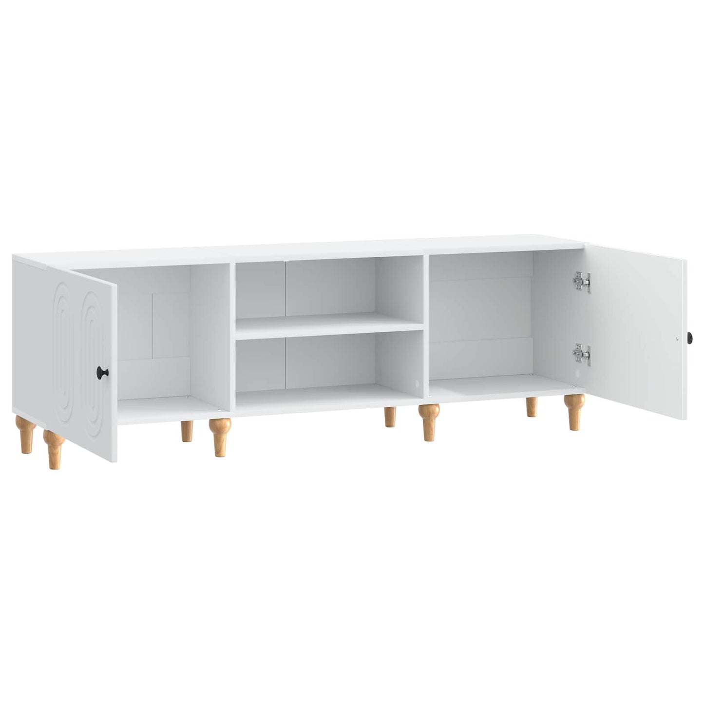 TV-Schränk Weiß 150 x 31 x 50 cm Holzwerkstoff