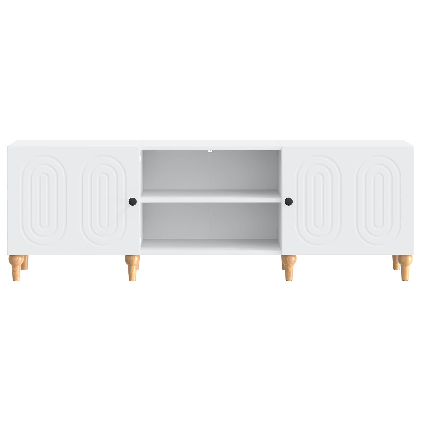 TV-Schränk Weiß 150 x 31 x 50 cm Holzwerkstoff