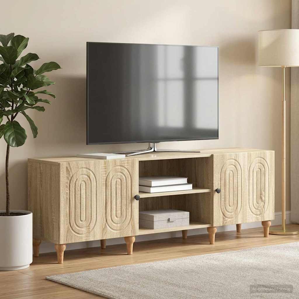 TV-Schränk 150 x 31 x 50 cm Sonoma-Eiche Holzwerkstoff