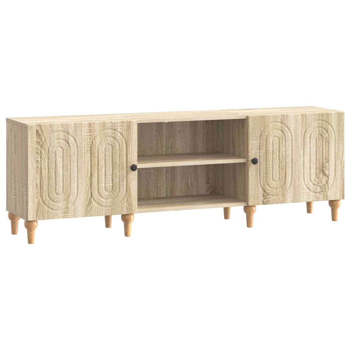 TV-Schränk 150 x 31 x 50 cm Sonoma-Eiche Holzwerkstoff