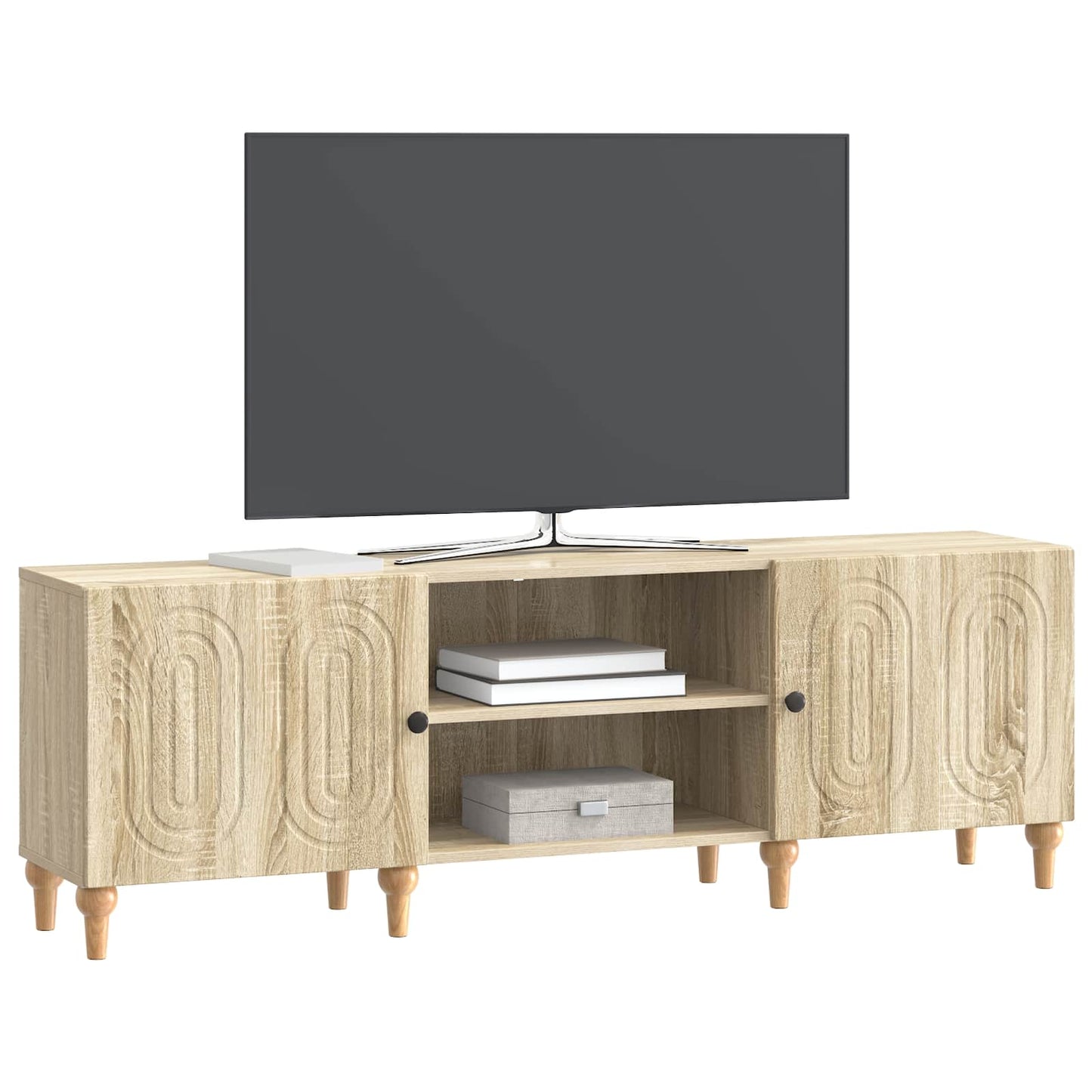 TV-Schränk 150 x 31 x 50 cm Sonoma-Eiche Holzwerkstoff