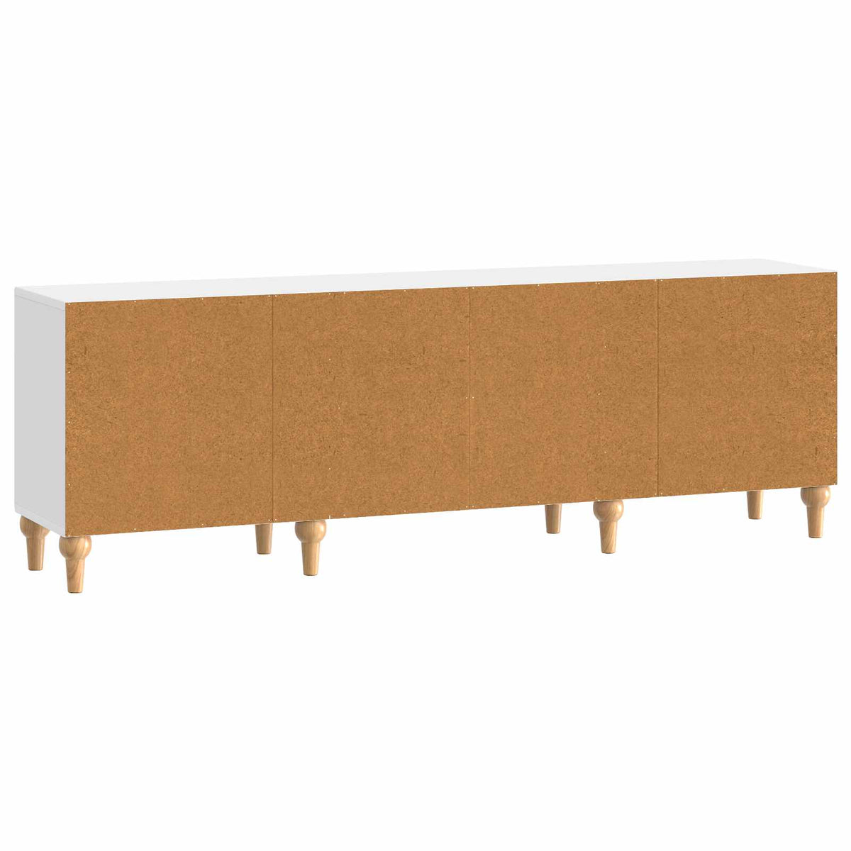 TV-Schränk 150 x 31 x 50 cm Hochglanz Weiß Holzwerkstoff