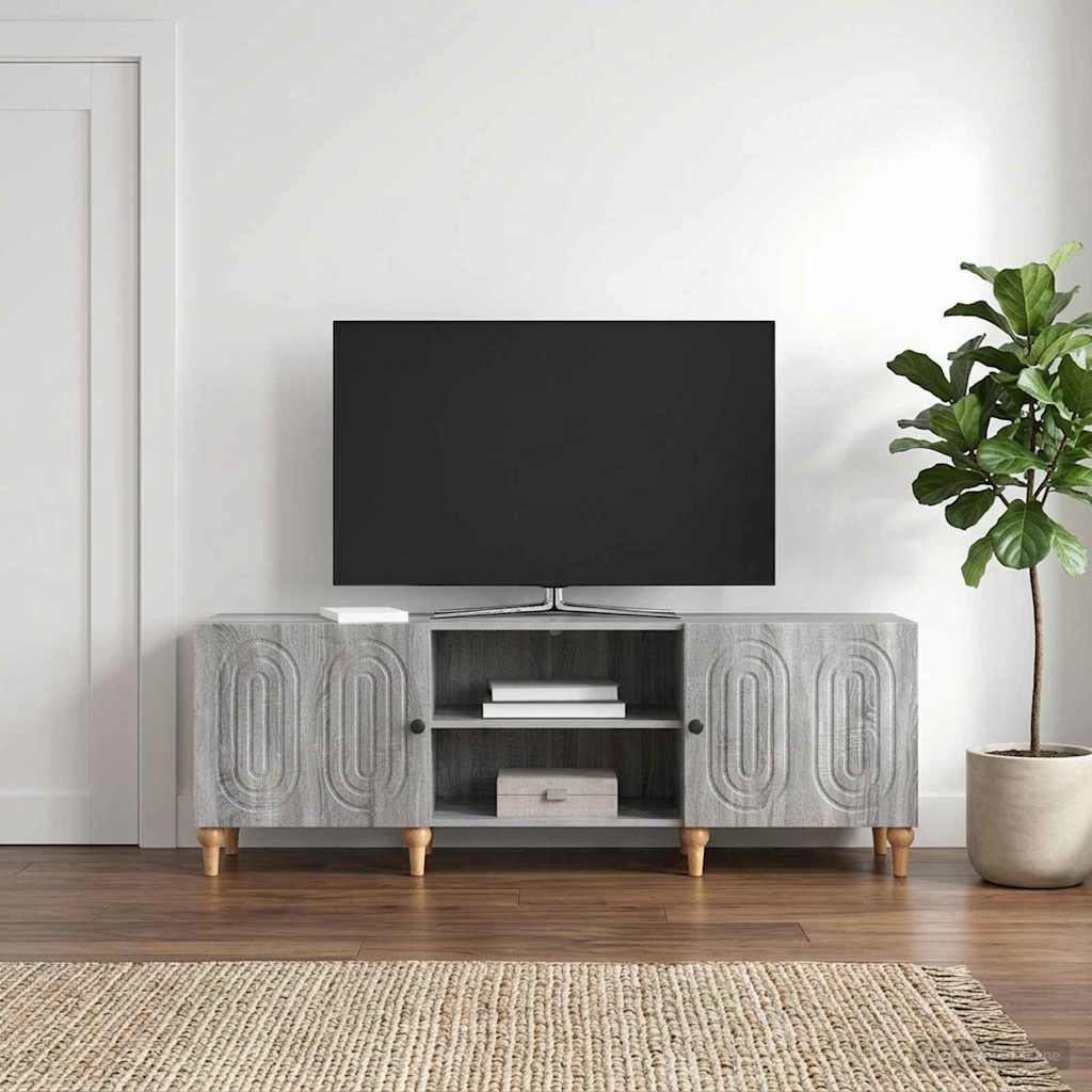 TV-Schränk 150 x 31 x 50 cm Sonoma-Grau Holzwerkstoff