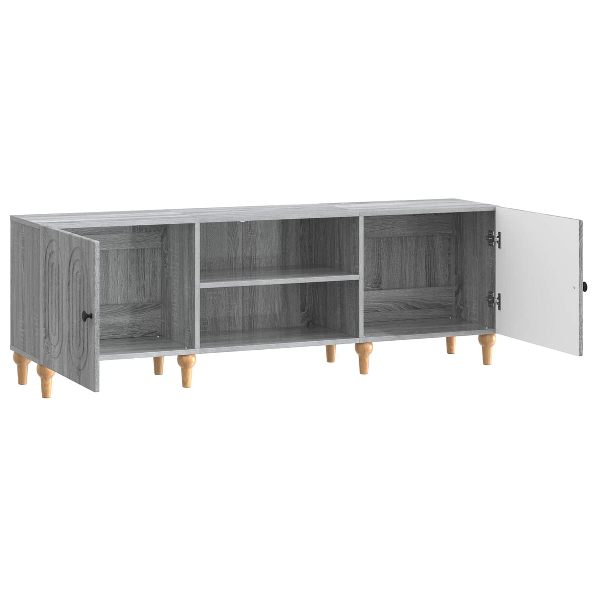 TV-Schränk 150 x 31 x 50 cm Sonoma-Grau Holzwerkstoff