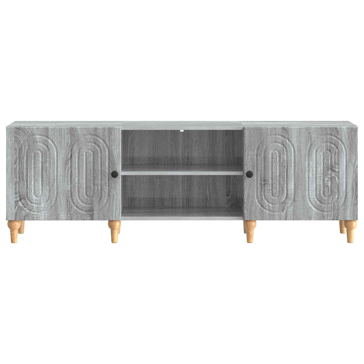 TV-Schränk 150 x 31 x 50 cm Sonoma-Grau Holzwerkstoff