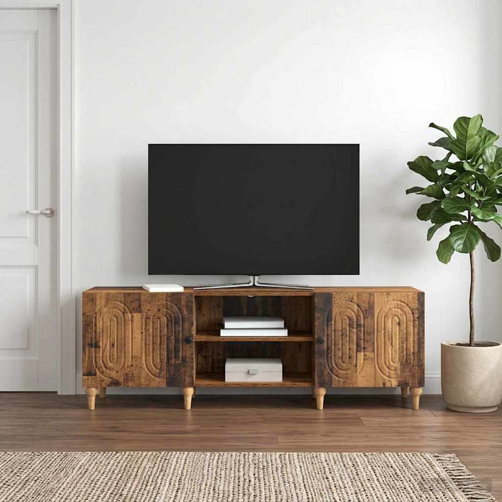 TV-Schränk 150 x 31 x 50 cm Altholz Holzwerkstoff